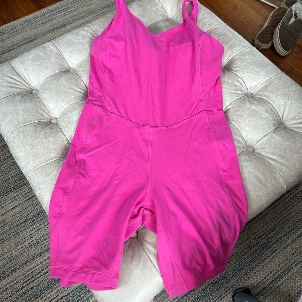 Lululemon sonic pink align romper